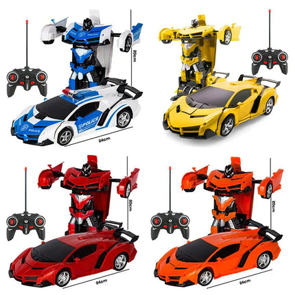 RC Transformer Car – Exciting 2-in-1 Toy for Kids with Car & Robot Mode