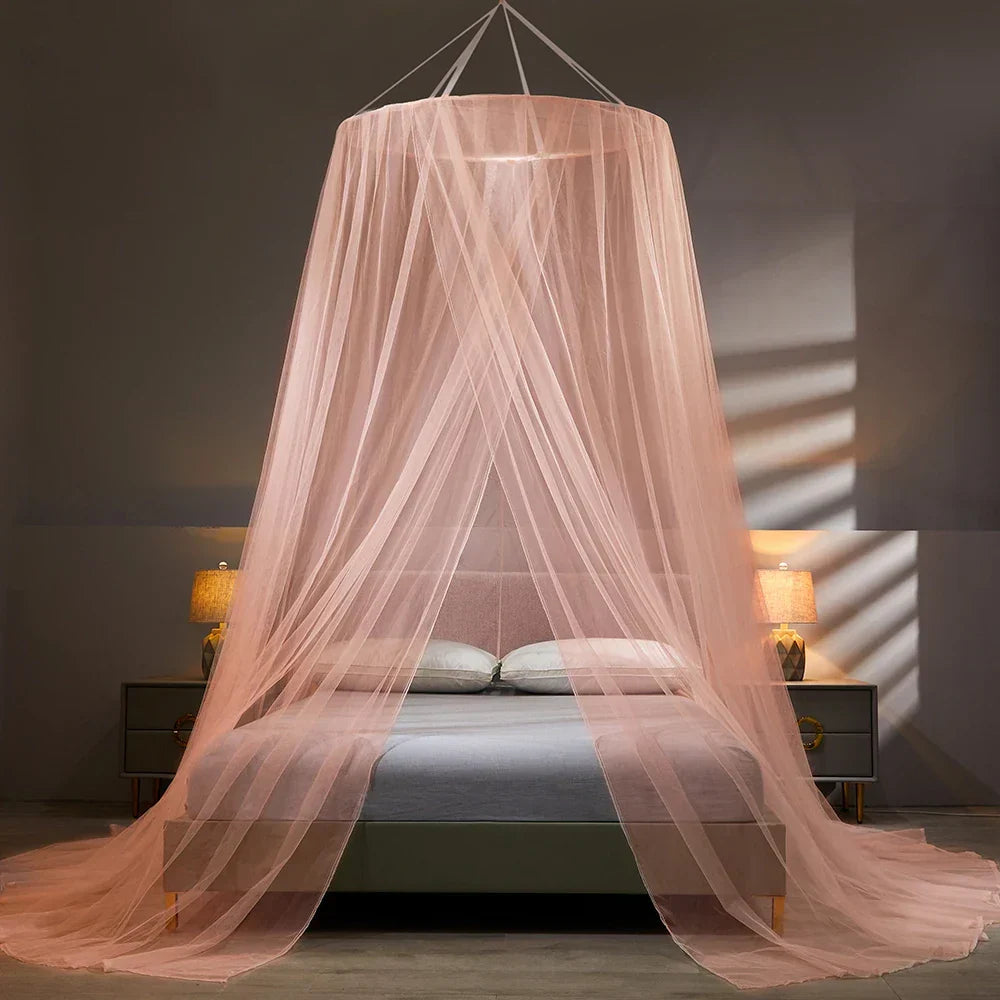 Bed Mosquito Net – 360° Canopy for Single and Double Beds