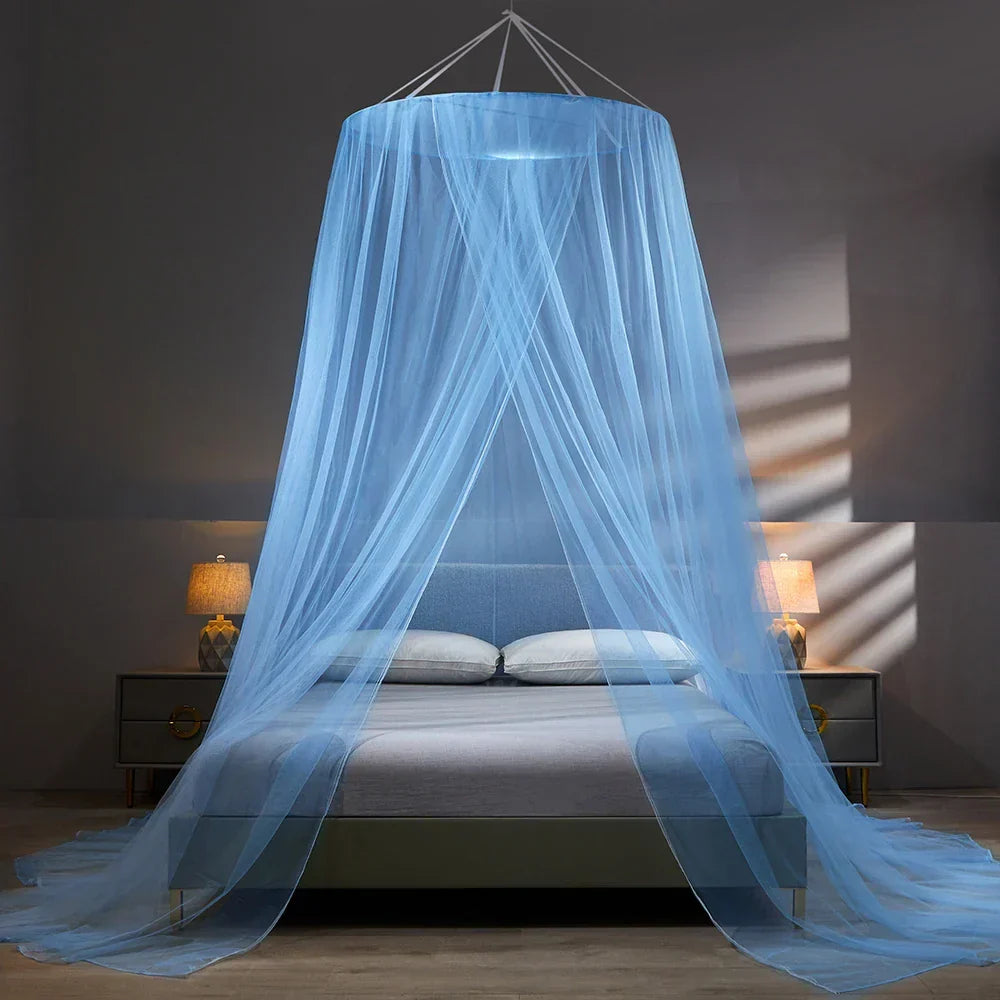 Bed Mosquito Net – 360° Canopy for Single and Double Beds