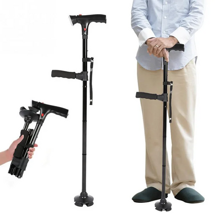 Walking Cane – Lightweight Support Stick with Ergonomic Handle & Stable Daily Grip