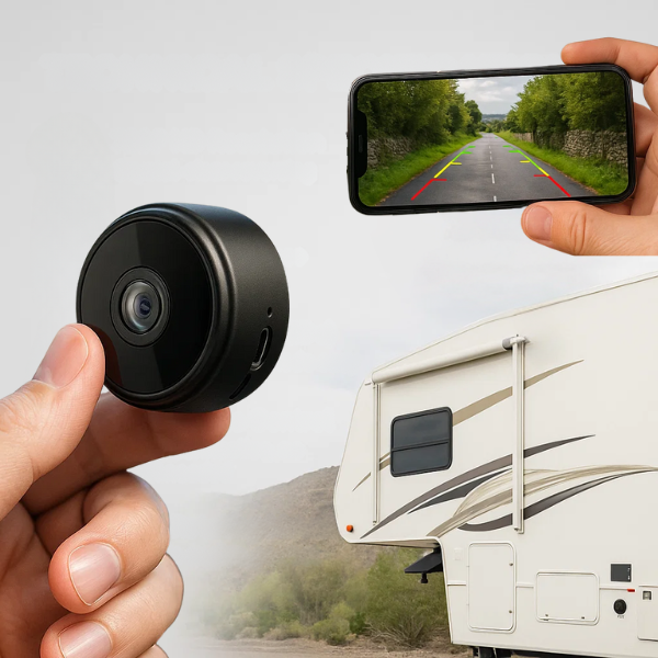 HD Wireless Backup Camera for RVs, Trailers and Trucks with Night Vision 0