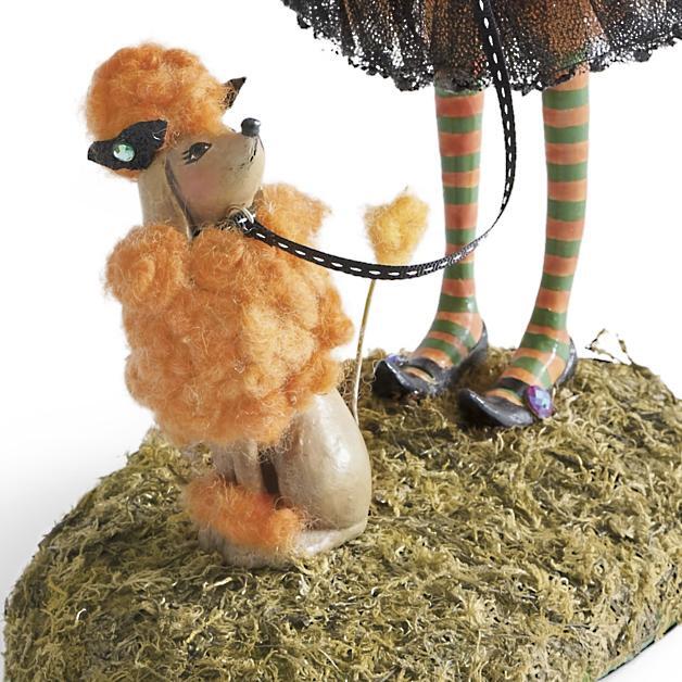 Halloween-Figurine | Handgemaakte Hexendecoratie | Hars 6