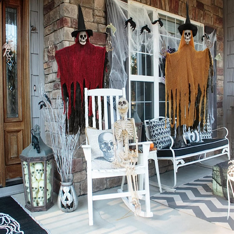 Halloween Hangende Skelet Spook Decoratie Set 1