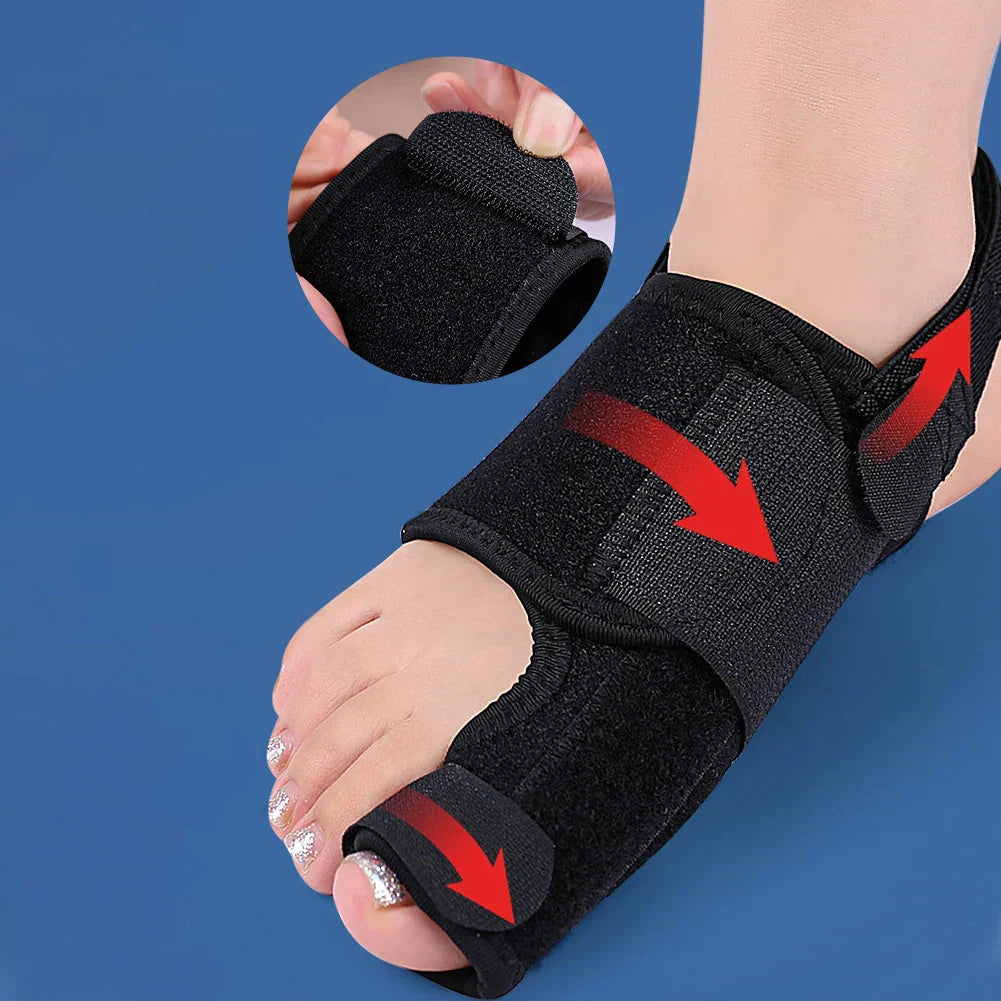 Hallux Valgus Korrektor – Orthopädische Zehenkorrektur mit Verstellbarem Riemen, Atmungsaktiv und Hautfreundlich 2