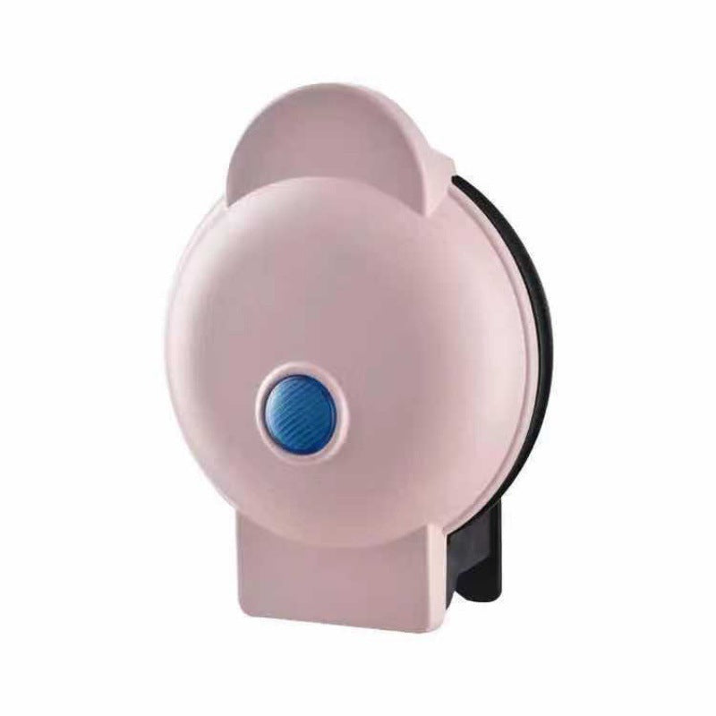 Heart & Round Waffle Maker — 350W Mini Breakfast Machine 11