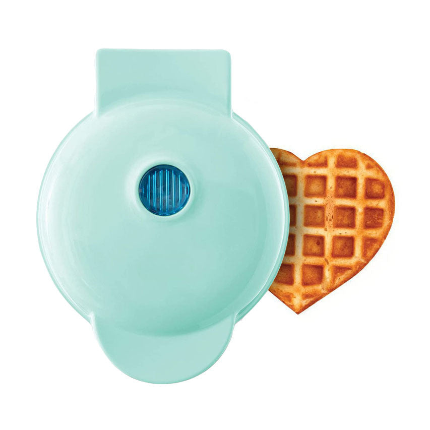Heart & Round Waffle Maker — 350W Mini Breakfast Machine 5