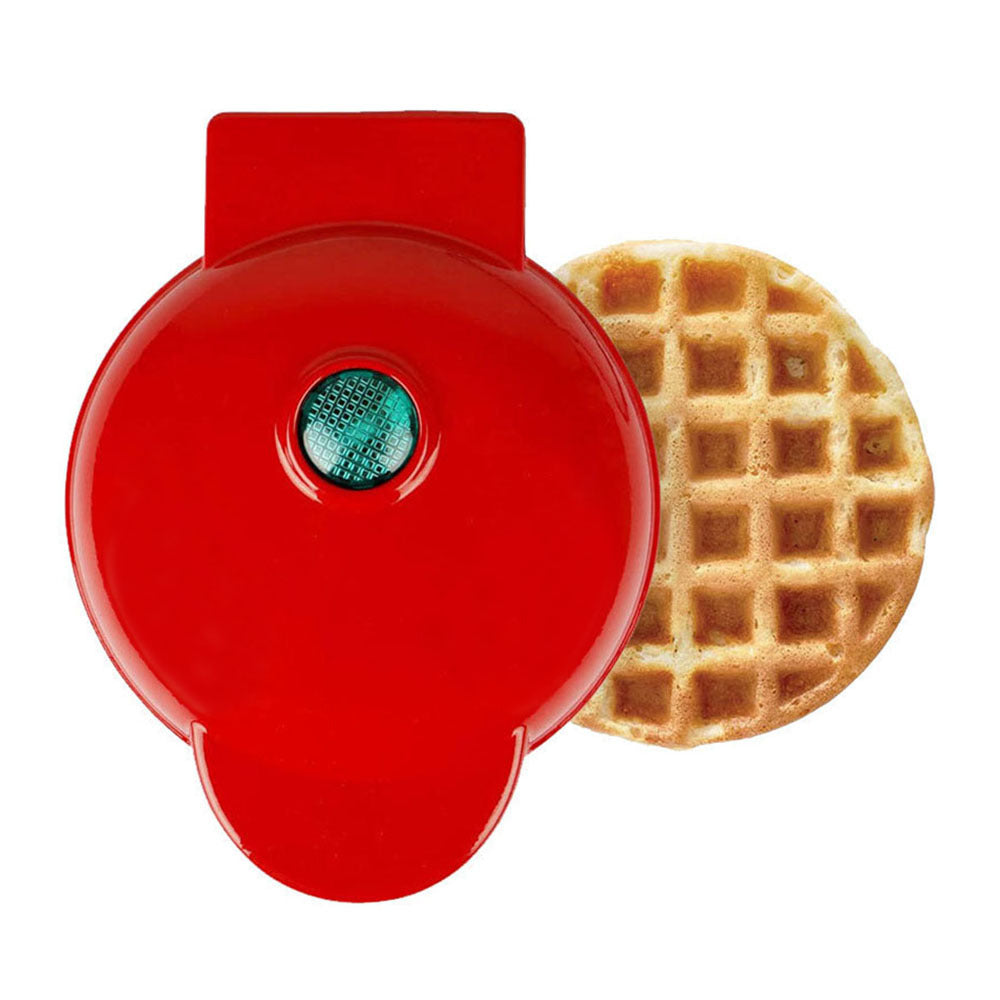 Heart & Round Waffle Maker — 350W Mini Breakfast Machine 6