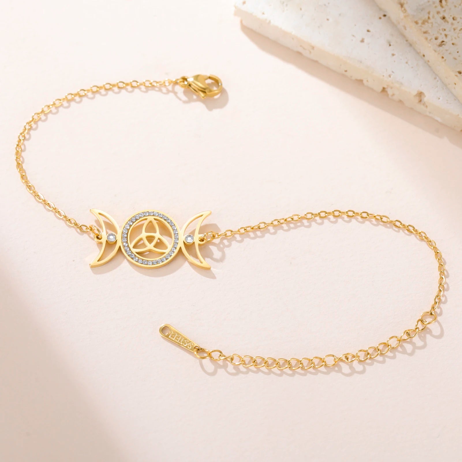 Hekate-Armband mit dreifachem Mond – Schmuckgeschenk für sie 5