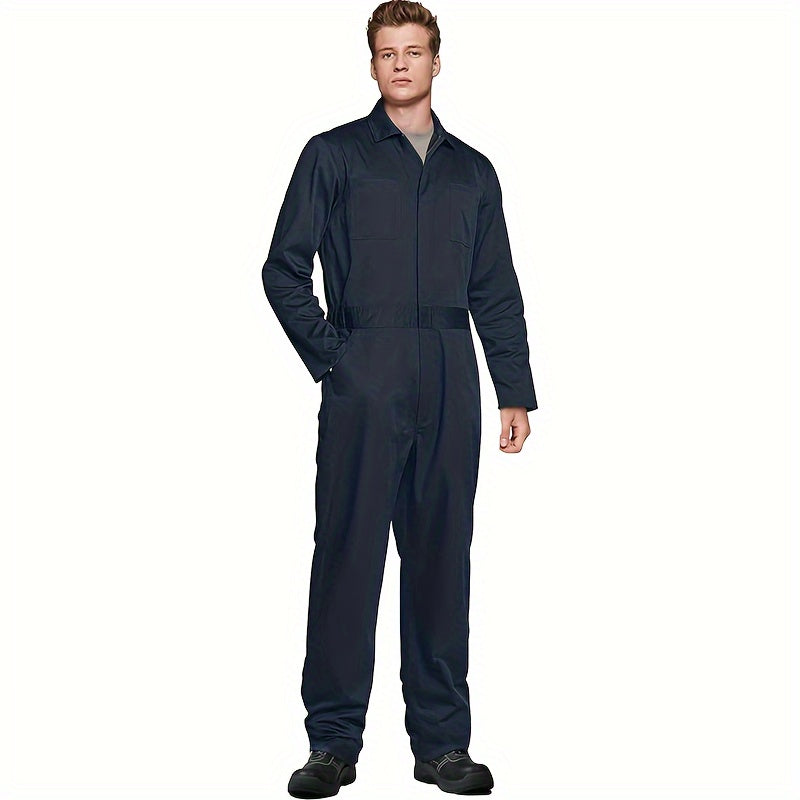 Heren Halloween Kostuum Jumpsuit met Lange Mouwen | Horror Masker 3