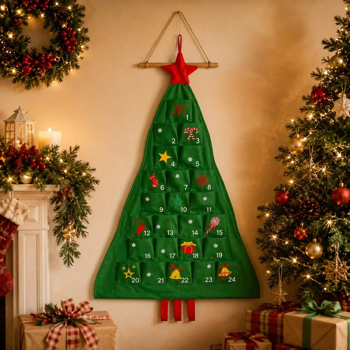 Refillable advent calendar