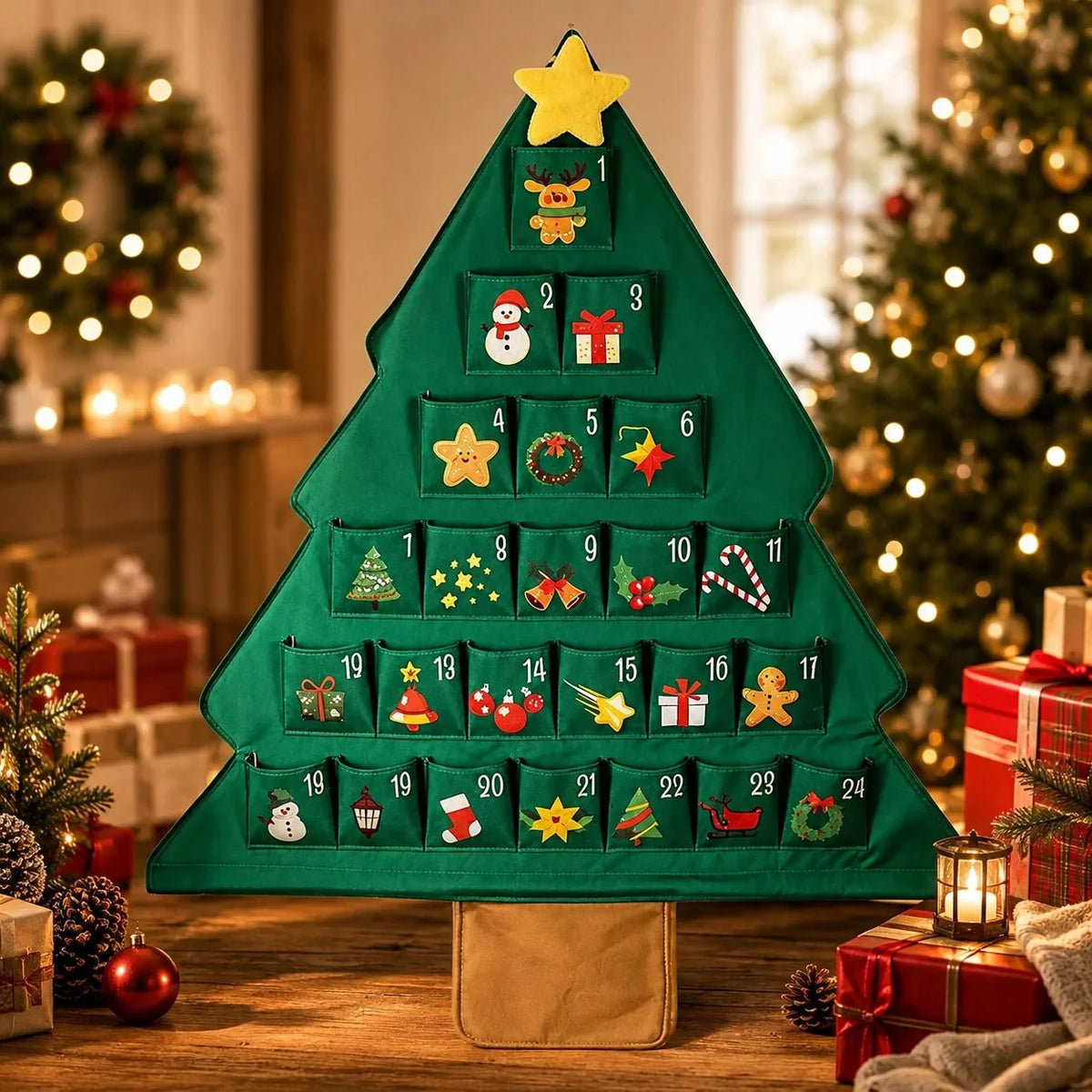 Refillable advent calendar