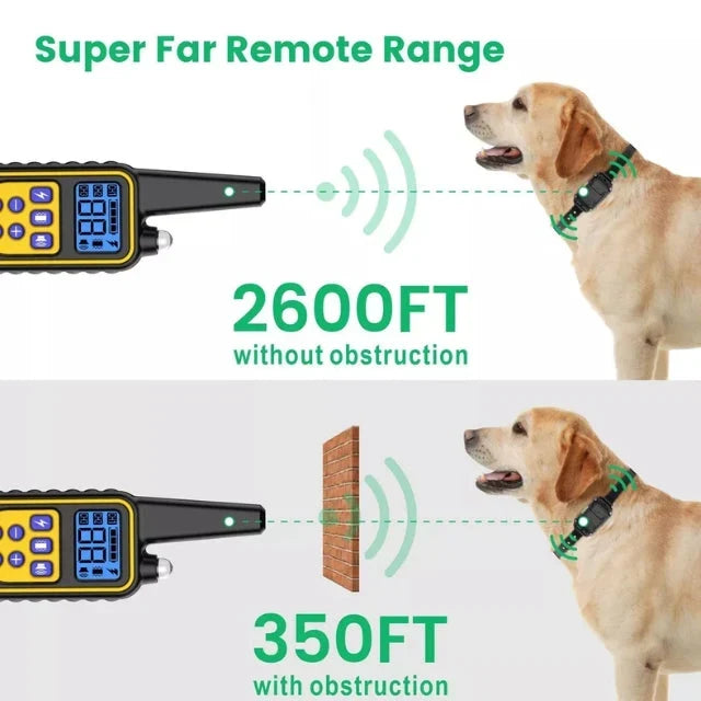 Dog training collar