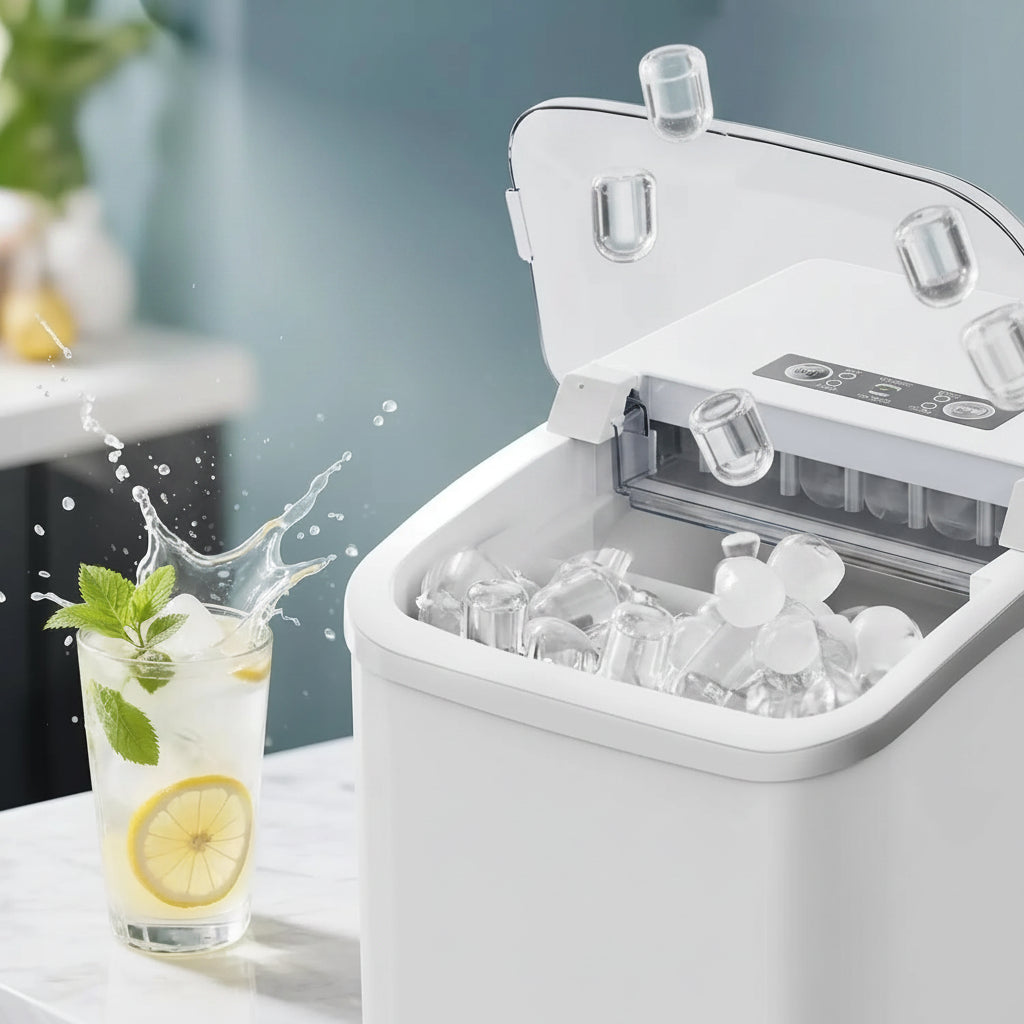 Ice Maker Machine Portable Countertop Automatic Ice Cube Maker 2