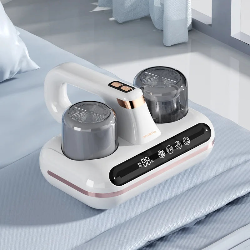 Surface Cleaning Device – High-Frequency Vibration, UV Light Feature & HEPA Filtration for Fabric Care