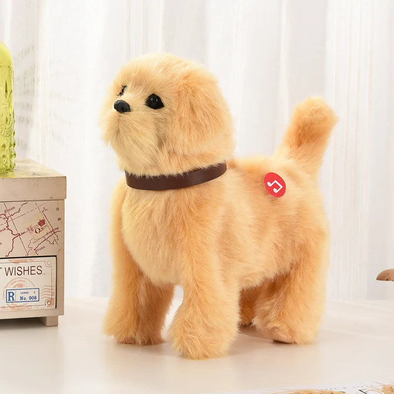 Interactive Plush Robot Puppy Toy with Sound Control and Touch Features – Walking and Barking Sheepdog 7