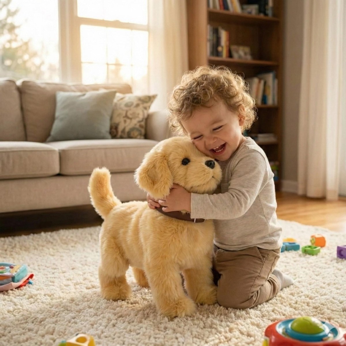 Interactive Robot Puppy – Lifelike Toy Golden Retriever That Walks & Barks 6