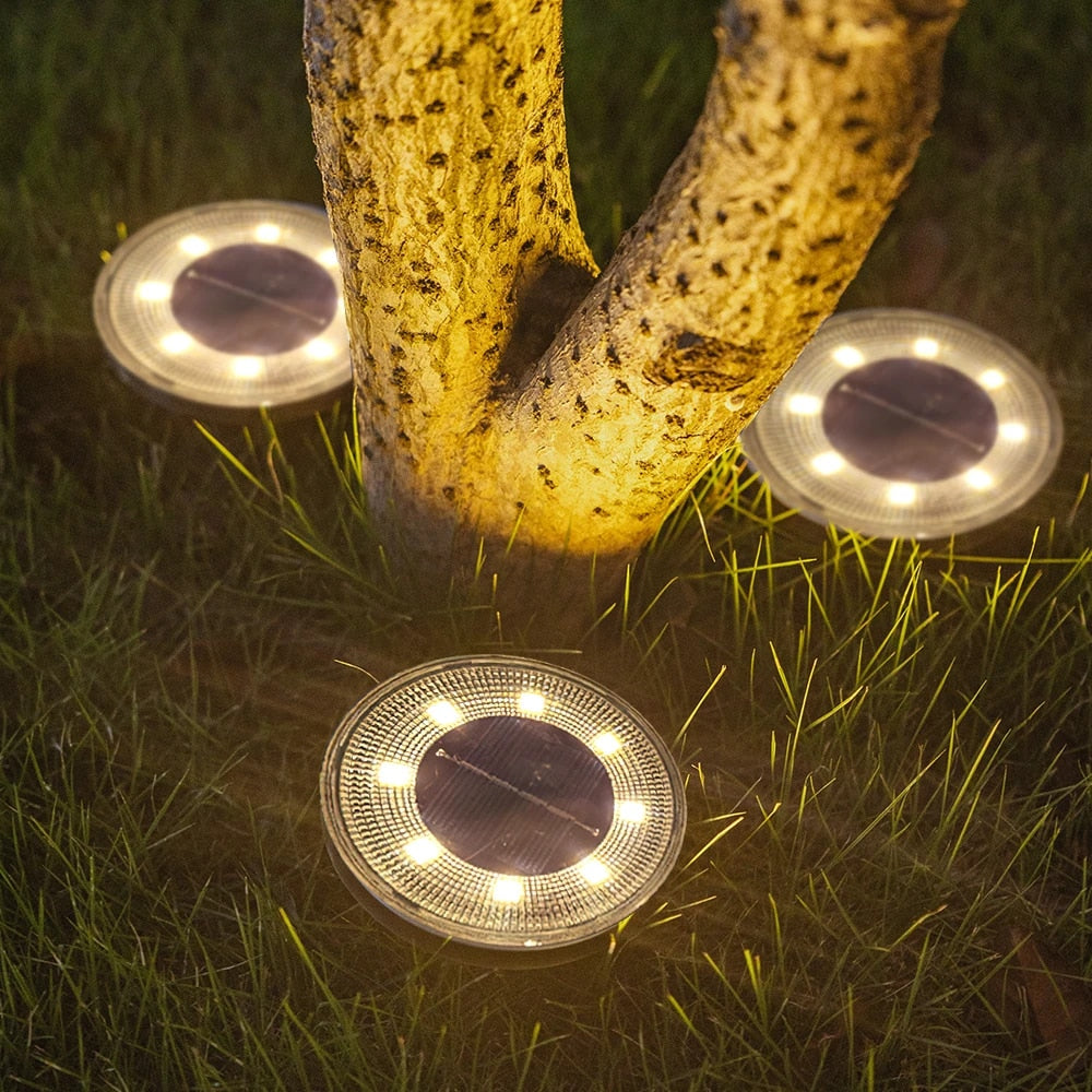 LumiGlow – Solcelle Havelamper LED Deluxe Udendørs Miljøvenlig Belysning