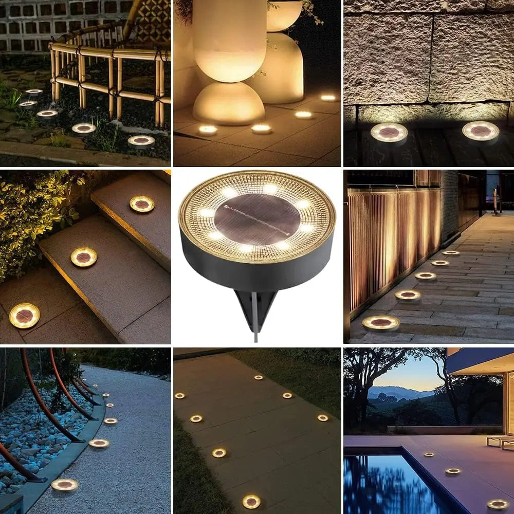 LumiGlow – Solcelle Havelamper LED Deluxe Udendørs Miljøvenlig Belysning
