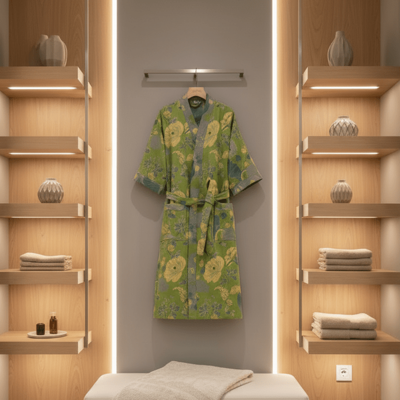 KIMOGINKO – Kimono-badjas van biologisch katoen voor ademend comfort 3