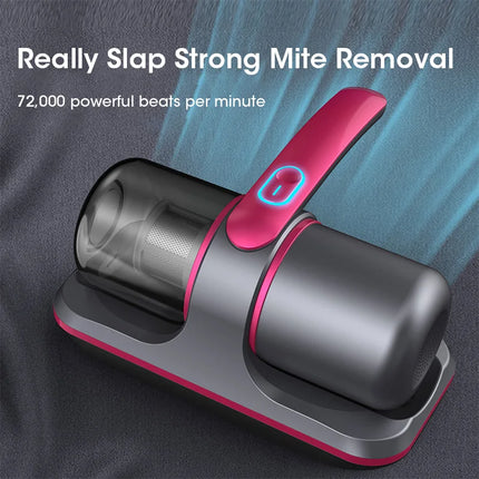 Cordless Handheld Vacuum – Strong 12 kPa Suction, UV Light Feature & Quiet Operation for Fabric Cleaning
