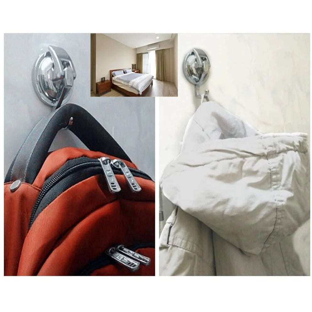 Kalsten | 2-Pack: Heavy-Duty Vacuum Suction Cup Hooks 4
