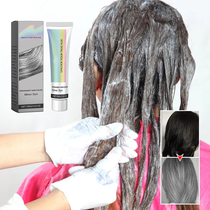 Kalsten | 2-in-1 Natural Essence Extract Silver Hair Dye 1