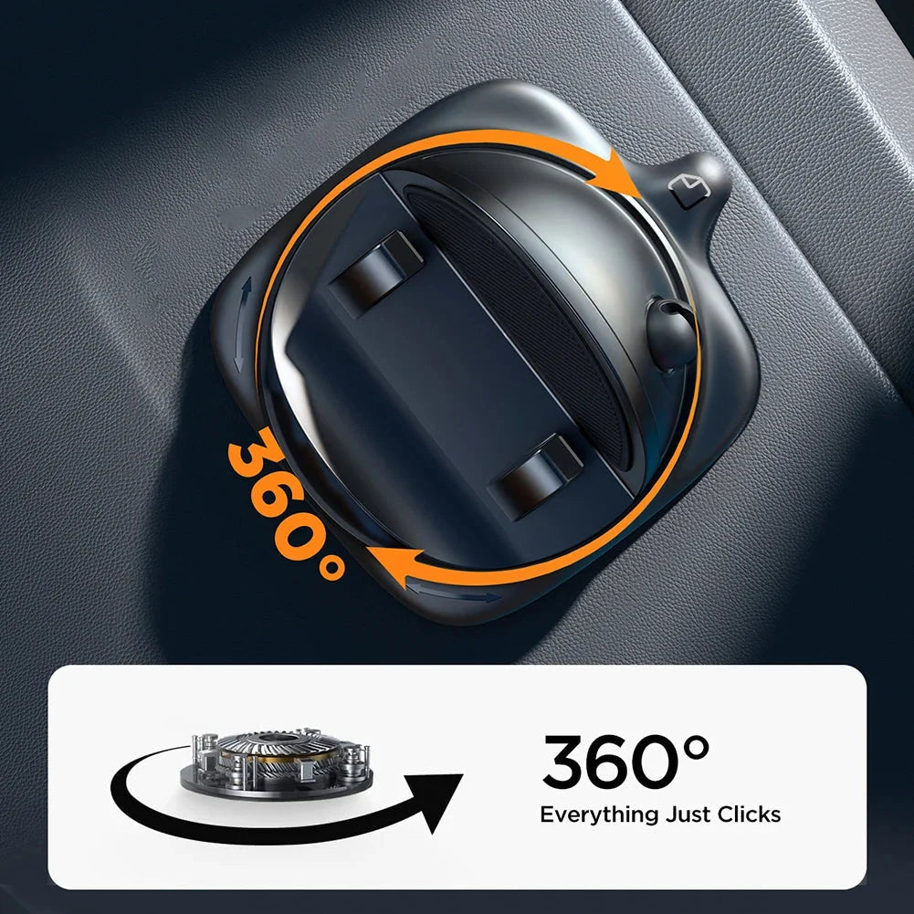 Kalsten | 360° RotateX – Universal Rotating Car Phone Holder | Secure & Adjustable Mount for All Smartphones 4