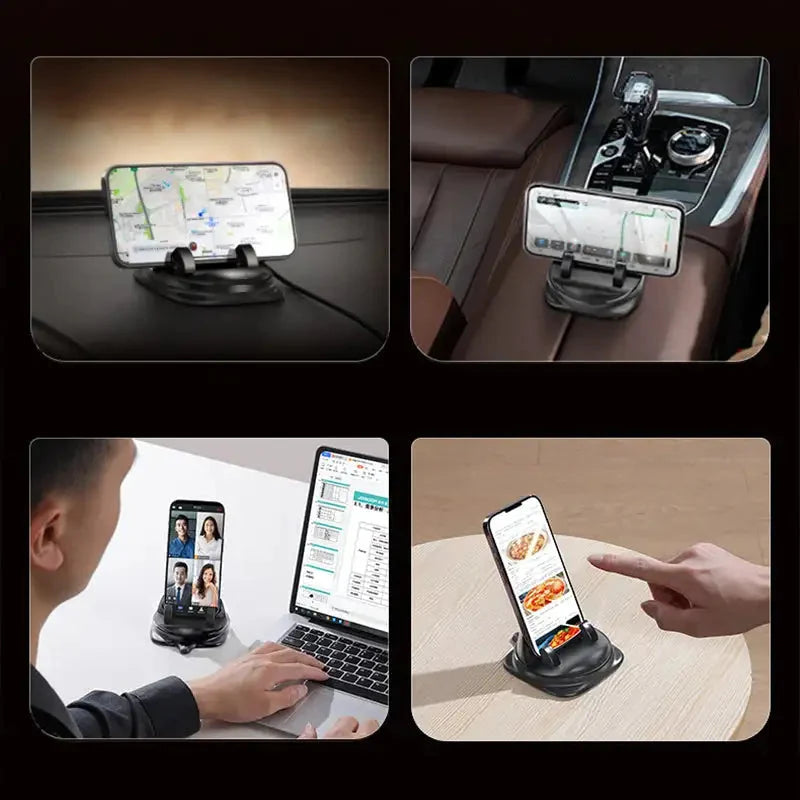 Kalsten | 360° RotateX – Universal Rotating Car Phone Holder | Secure & Adjustable Mount for All Smartphones 5