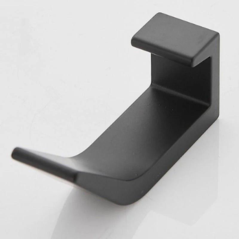 Kalsten | Aviro Aluminum Wall Hooks Black/White - Modern Decorative Coat Hooks 6