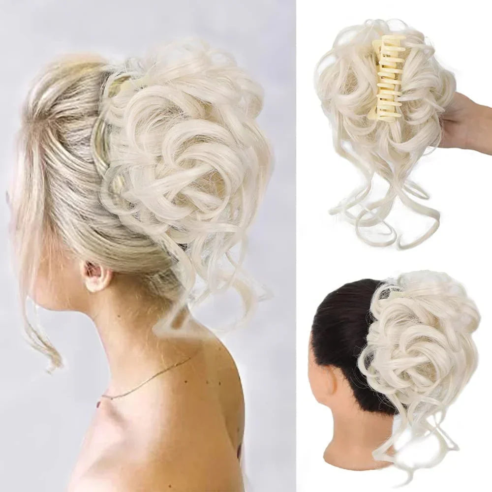 Kalsten | Curly Hair Bun – Clip-in Hair Piece with Volume and Natural Look 11