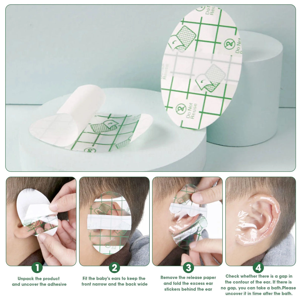 Kalsten | Disposable Waterproof Swimming Ear Protection Set 1