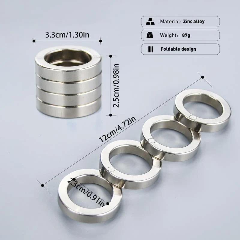 Kalsten | Folding Four-Finger Trigger Ring 2
