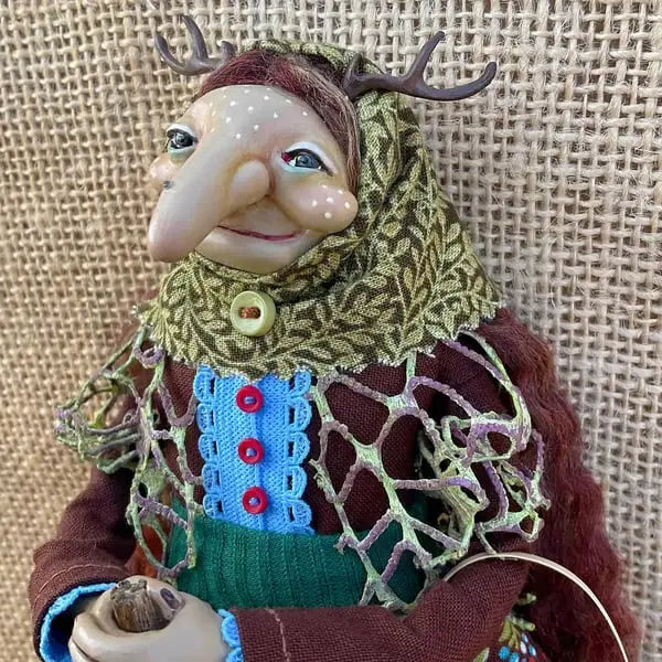 Kalsten | Handmade Kitchen Witch – Brings Luck and PRedects Your Home! 5