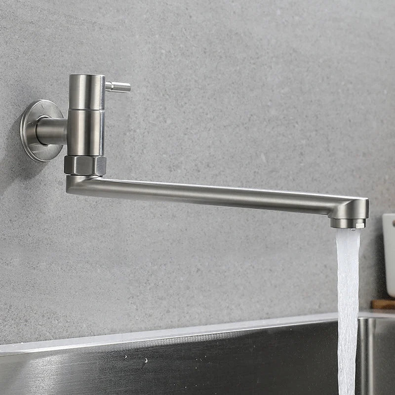 Kalsten | Kitchen faucet pot filling valve single handle swivel stainless steel kitchen faucet 6