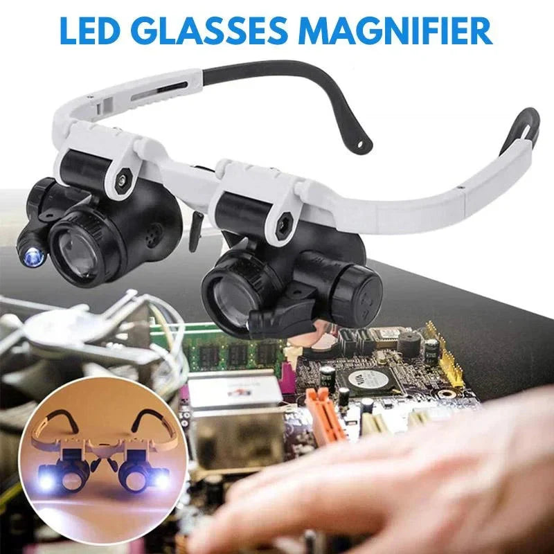 Kalsten | LED Magnifying Glasses with 8x, 15x, and 23x Magnification for Detailed Viewing and Precision Work 2