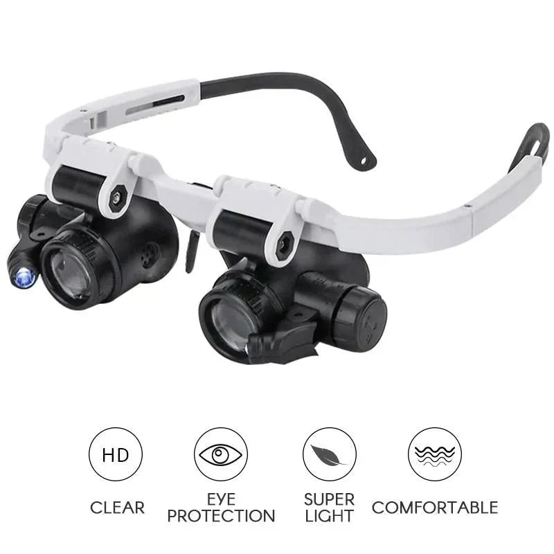 Kalsten | LED Magnifying Glasses with 8x, 15x, and 23x Magnification for Detailed Viewing and Precision Work 3