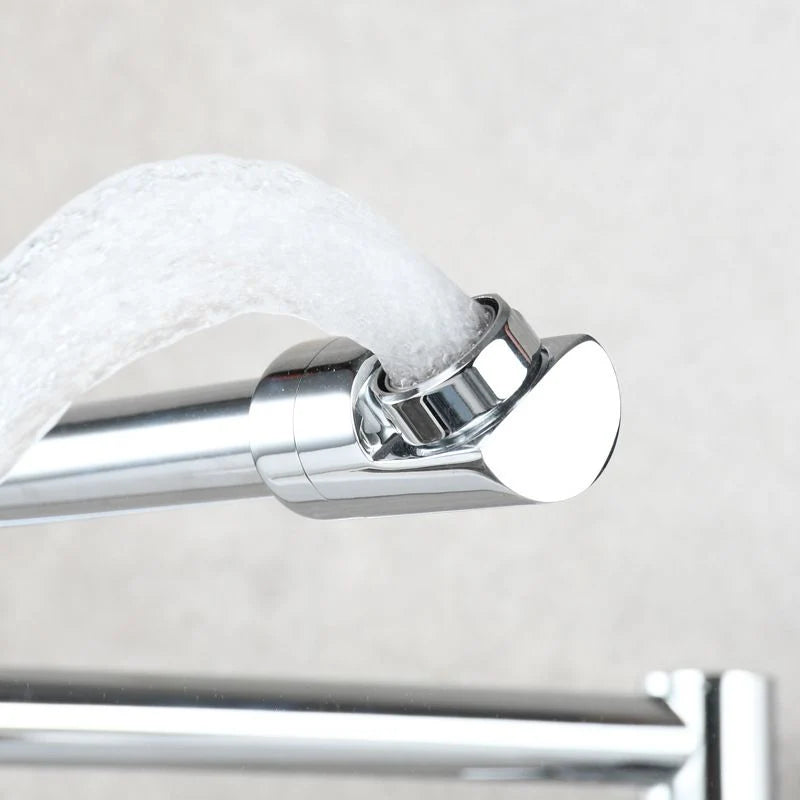Kalsten | Modern Pull-down Faucet Single Handle Wall Mounted Pot Filler Low Profile 1-Hole Filler 3