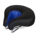 Kalsten | Noseless Bike Saddle Mountain Bike Thick Soft Padding (Blue) 0