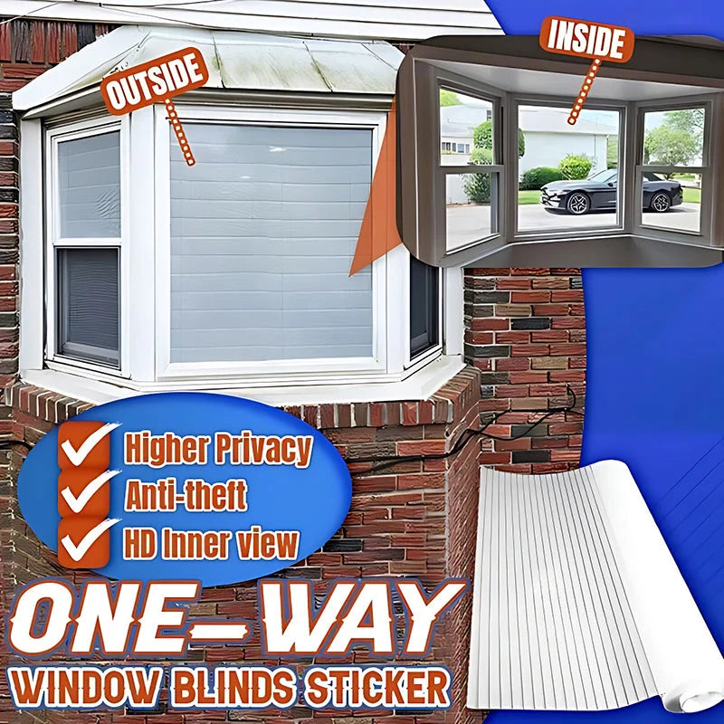 Kalsten | One-Way Imitation Blinds Privacy Window Cover 0