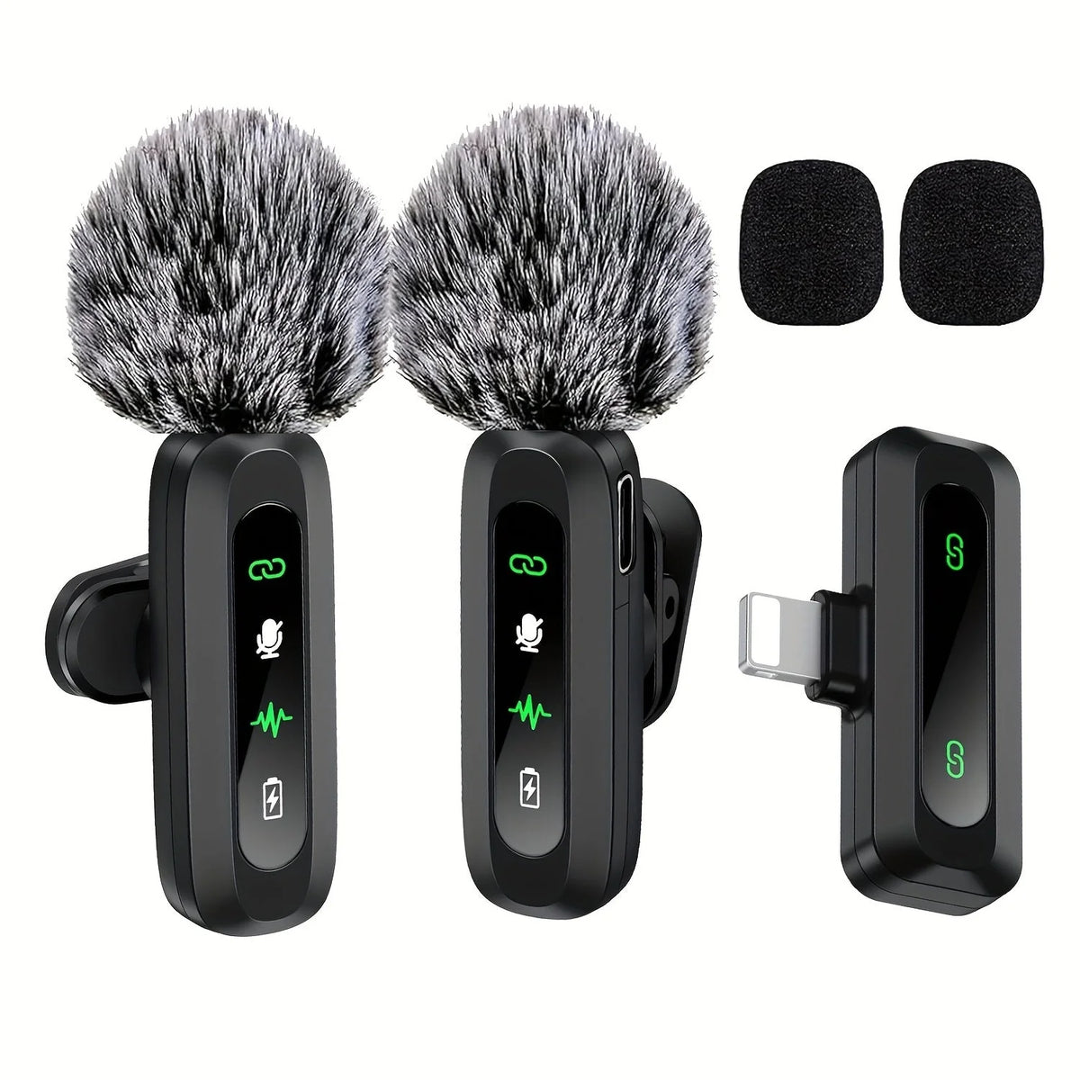 Kalsten | SoundSnap Wireless Clip Microphone – USB-C Microphone for Smartphone and Tablet 6
