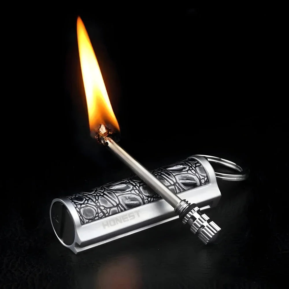 Kalsten | Survival Waterproof Flint Fire Starter Keychain 6