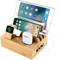Kalsten | Tekavo Bamboo Charging Station – 5-Port USB Organiser FCa 0