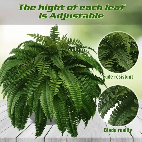 Kalsten | UV Resistant Lifelike Artificial Boston Fern 2