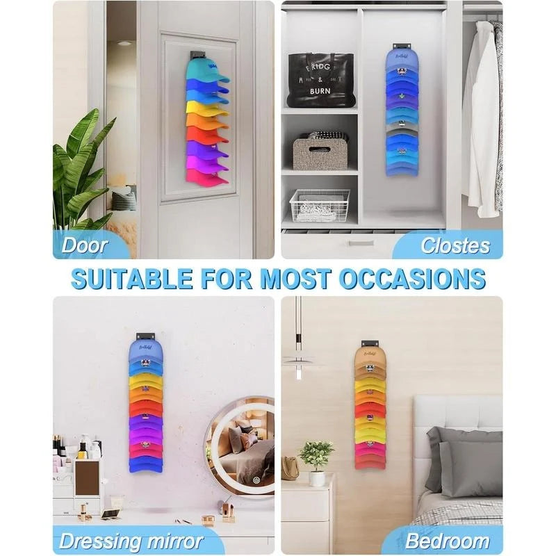 Kalsten | Wall Mounted Hat Organizer 6