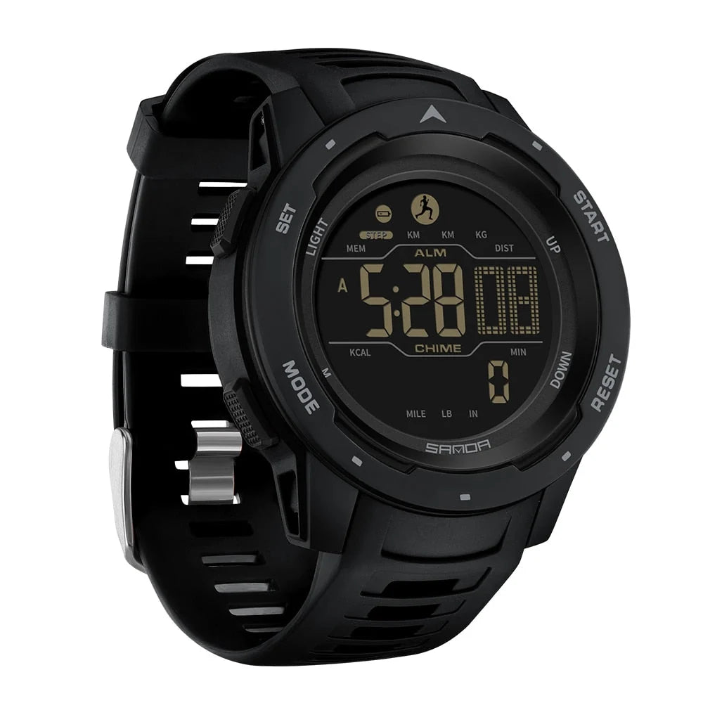 Kalsten | Waterproof Military Pedometer Digital Watch 0