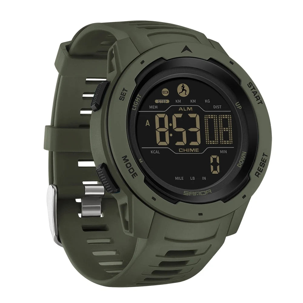 Kalsten | Waterproof Military Pedometer Digital Watch 4