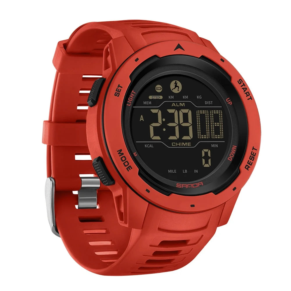 Kalsten | Waterproof Military Pedometer Digital Watch 7