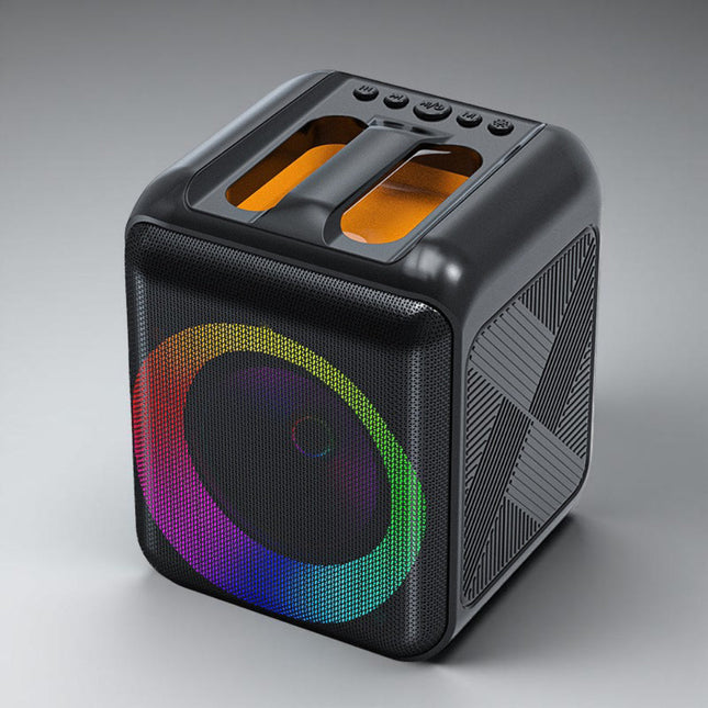 Karaoke Machine Bluetooth Portable Speaker Wireless Microphones 0