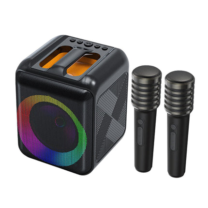 Karaoke Machine Bluetooth Portable Speaker Wireless Microphones 5