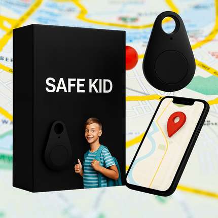 KidiSafe | Waterproof Child GPS Tracker Live Location & SOS 0